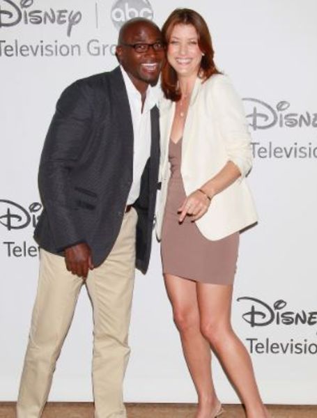 Kate Walsh with Taye Diggs in Disnep television events